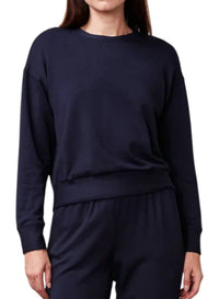 Stateside - Softest Fleece Crewneck Pullover Sweatshirt