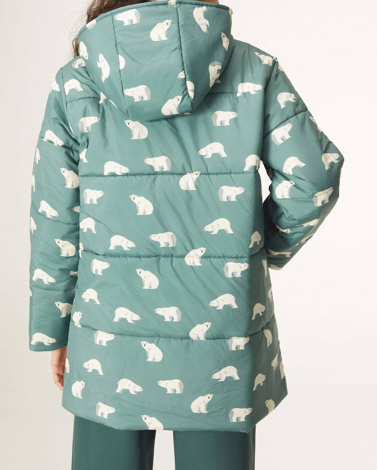 Compania Fantastica - Polar Bear Print Coat