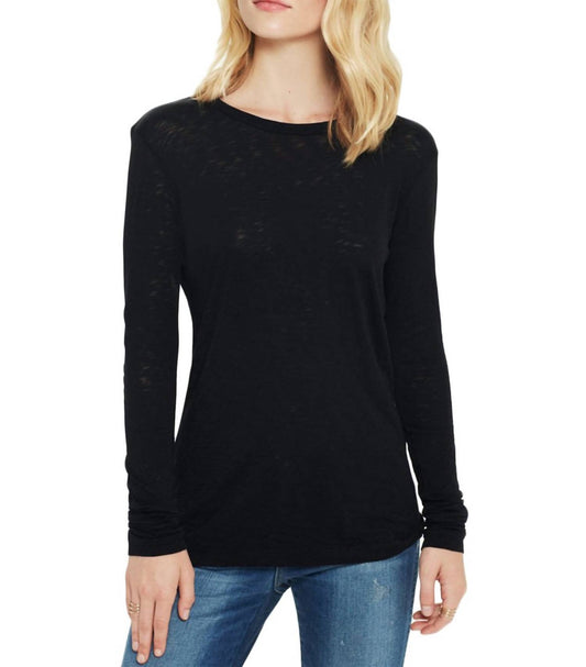 Goldie - LONG SLEEVE CLASSIC SLUB COTTON TOP