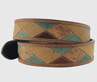 Roper - Men's Crazyhorse Color Patch Belt