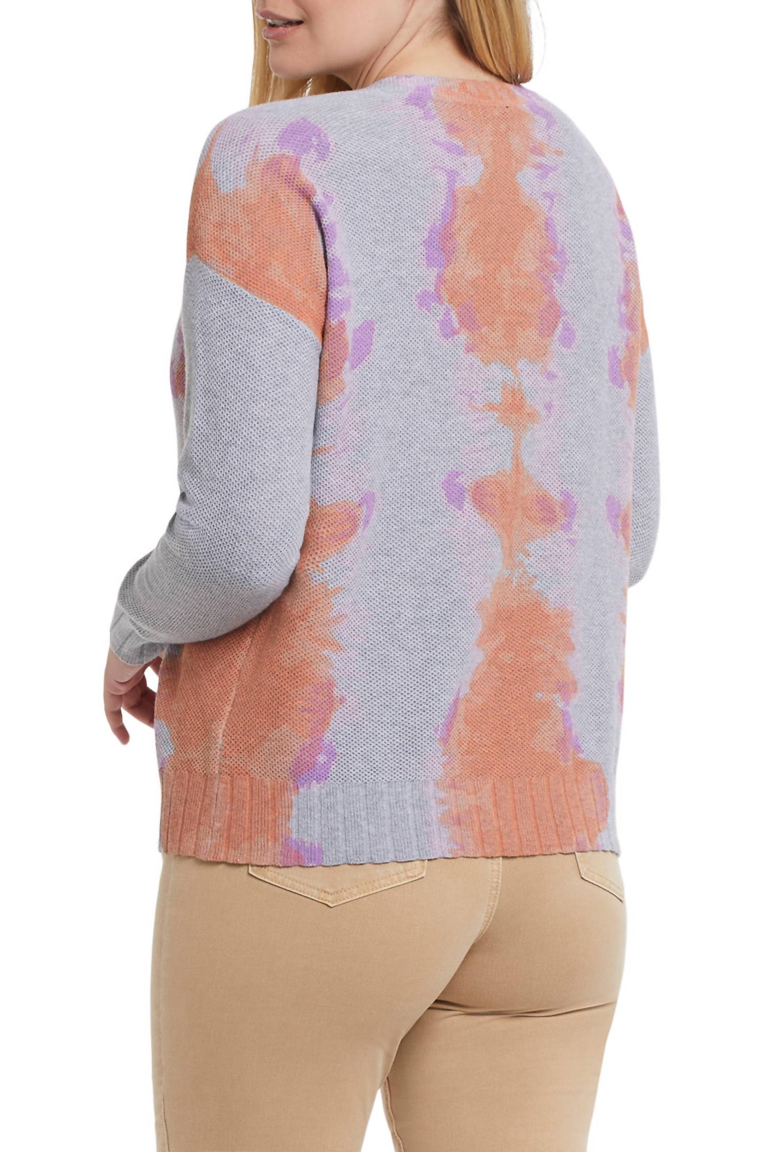 Tribal - Shelby Long Sleeve V-neck Sweater