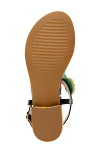 Betsey Johnson - Women's Aniston Beaded Fruit Themed Sandals