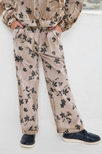 Hayden La - Girls Floral Printed Wide Leg Pants