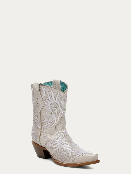 Corral - Women’s Embroidered Ankle Cowboy Boots