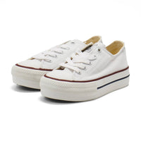 Victoria - Girls' Tribu Canvas Platform Trainers Shoes