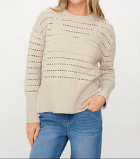 Six/Fifty - Jaden Crochet Sweater