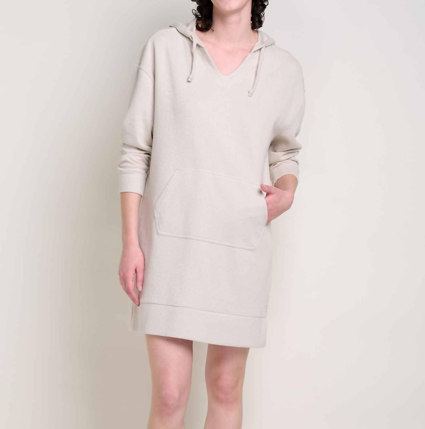 Toad&Co - Byrne Hooded Long Sleeve Mini Dress