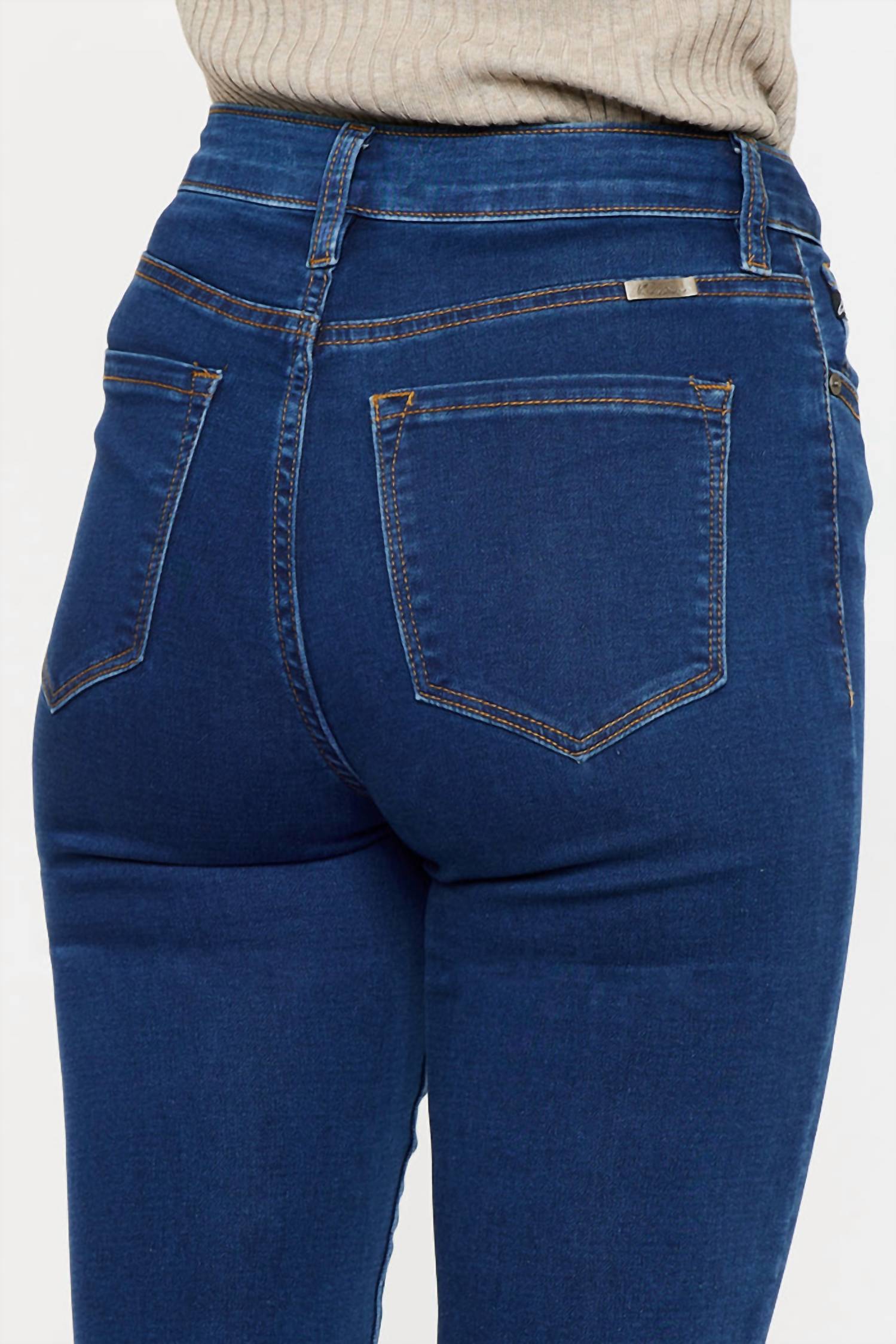 KanCan High Rise Super Skinny Jeans in dark wash - women's jeans - view 5