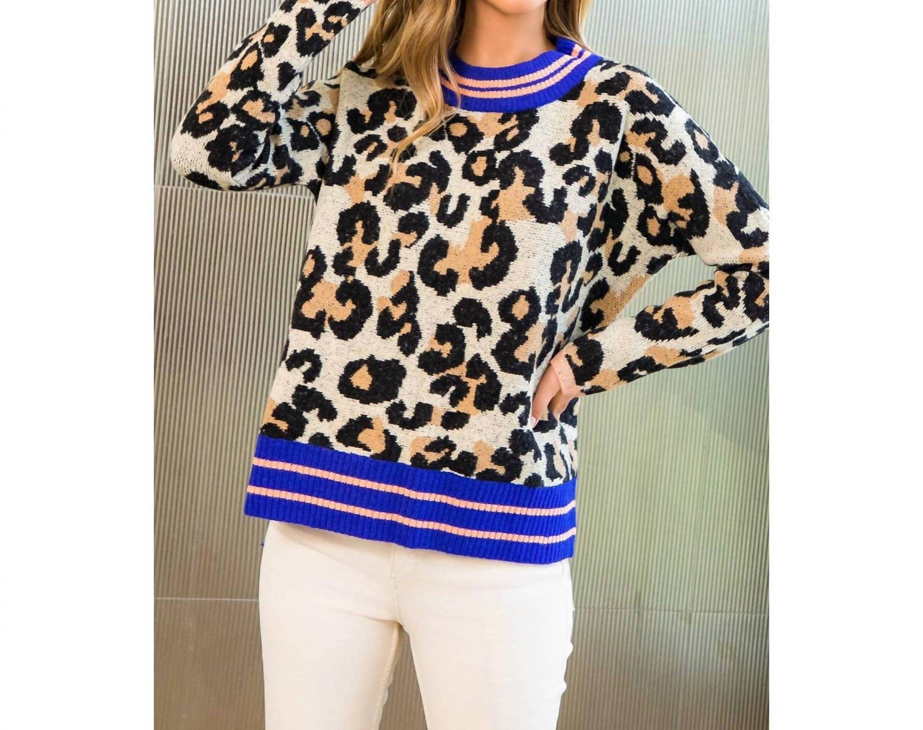 Thml - Leopard Print Sweater