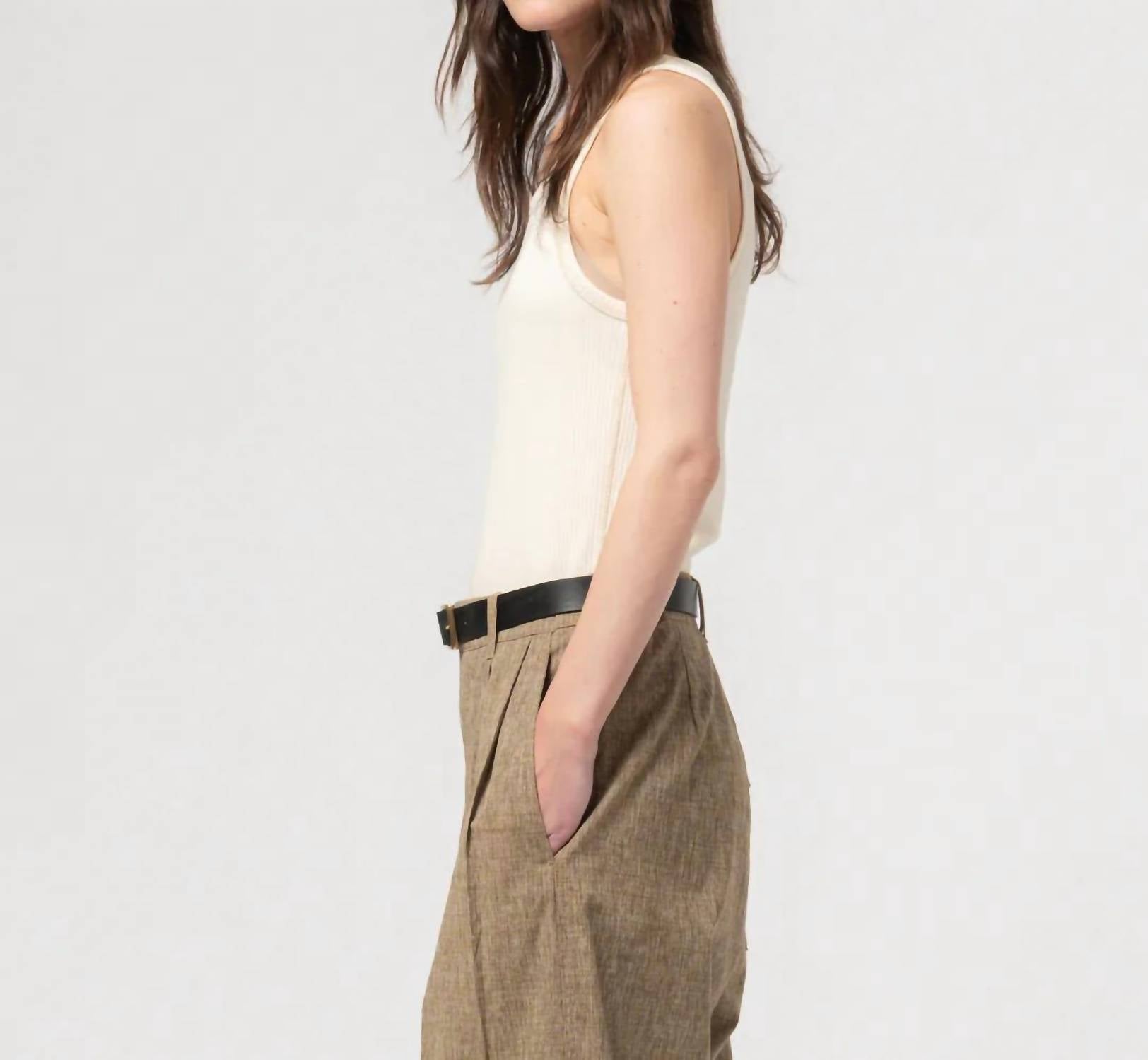 Girls Of Dust - Military Rib Jersey Tank Top