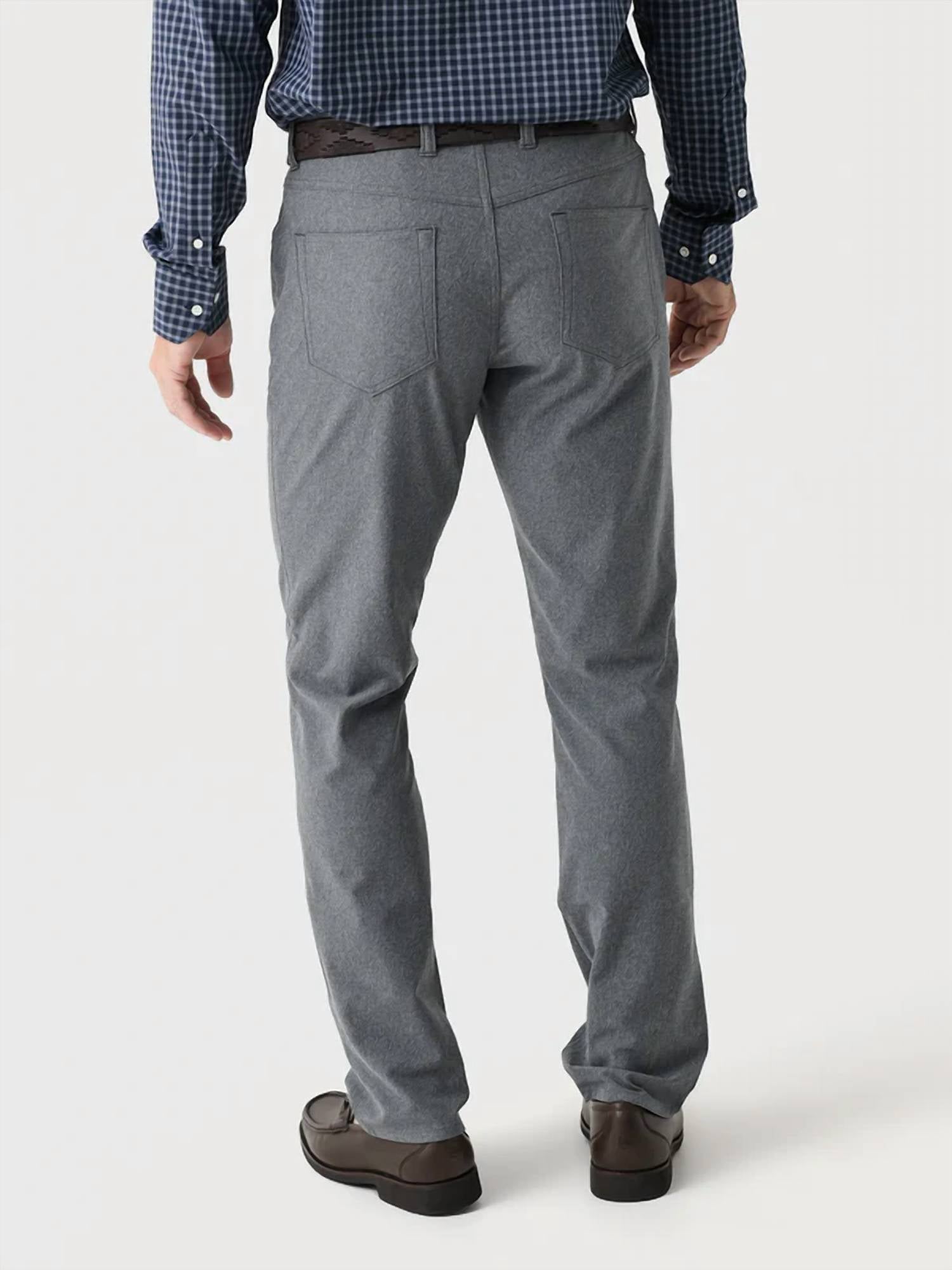 Peter Millar - Crown Sport Brevard Performance Flannel Five-pocket Pants