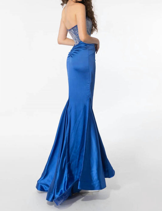 Ava Presley - Sequin Gown With Sweetheart Neckline