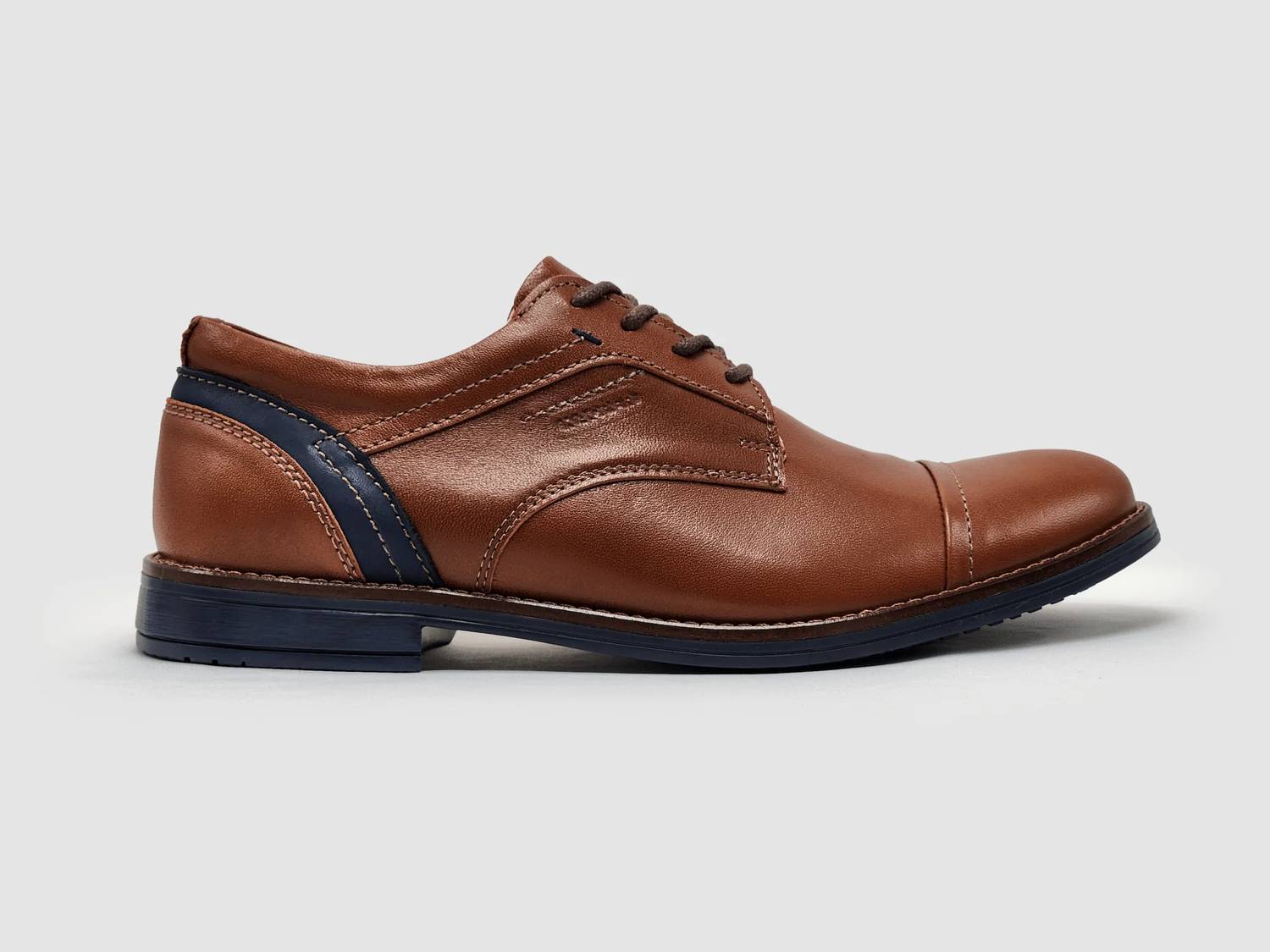 Kcr Group - Men's Oxford Toe-cap Leather Dress Shoes