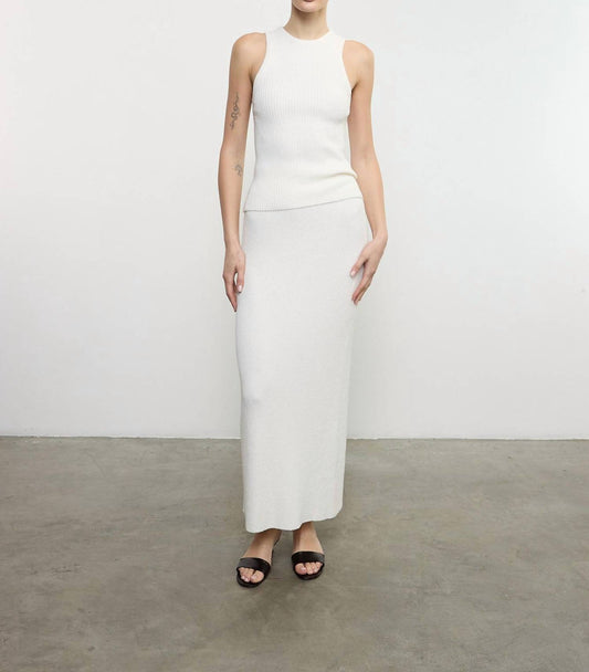 Enza Costa - BOUCLE KNIT SKIRT