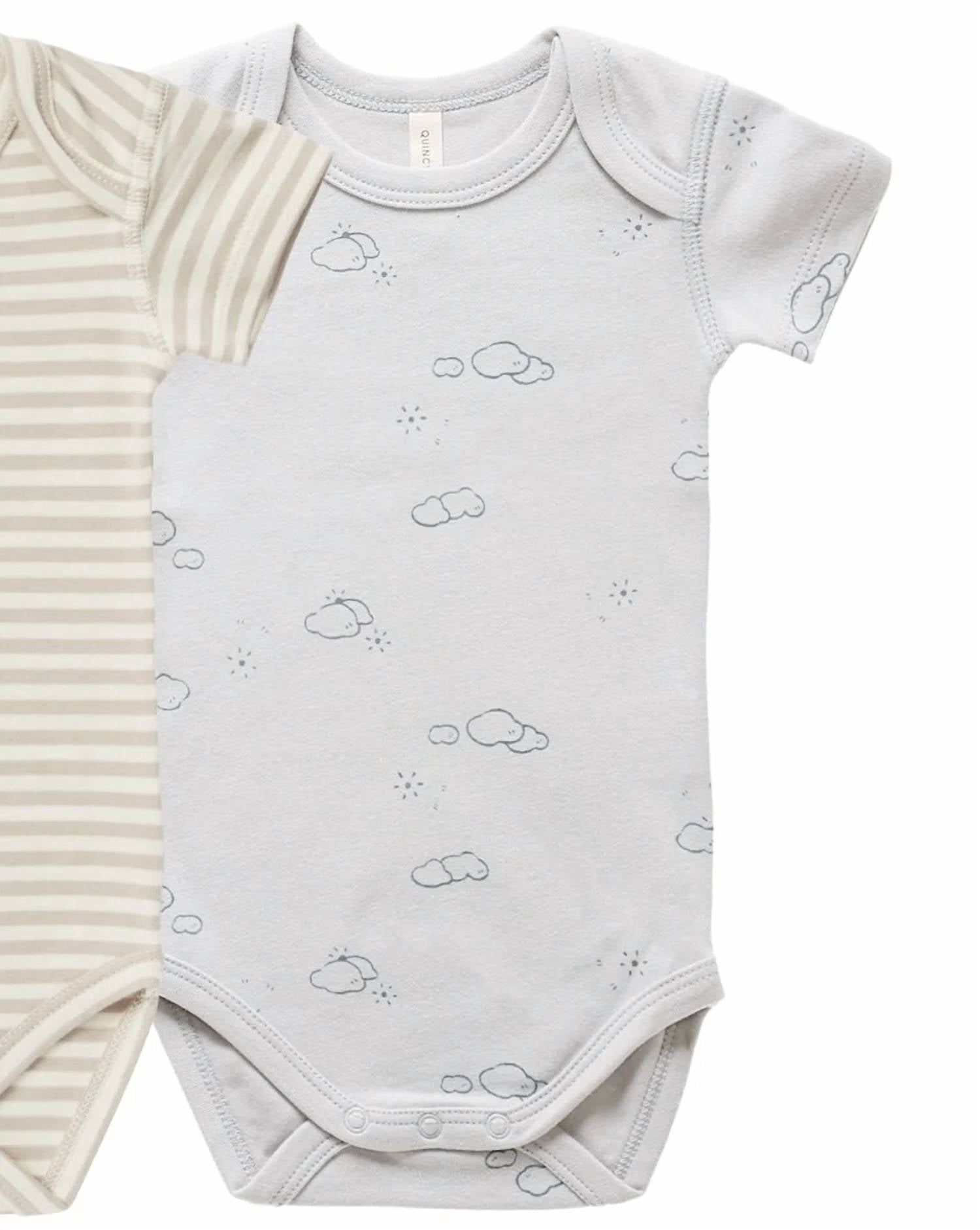 Quincy Mae - Kids' Short Sleeve Bodysuit