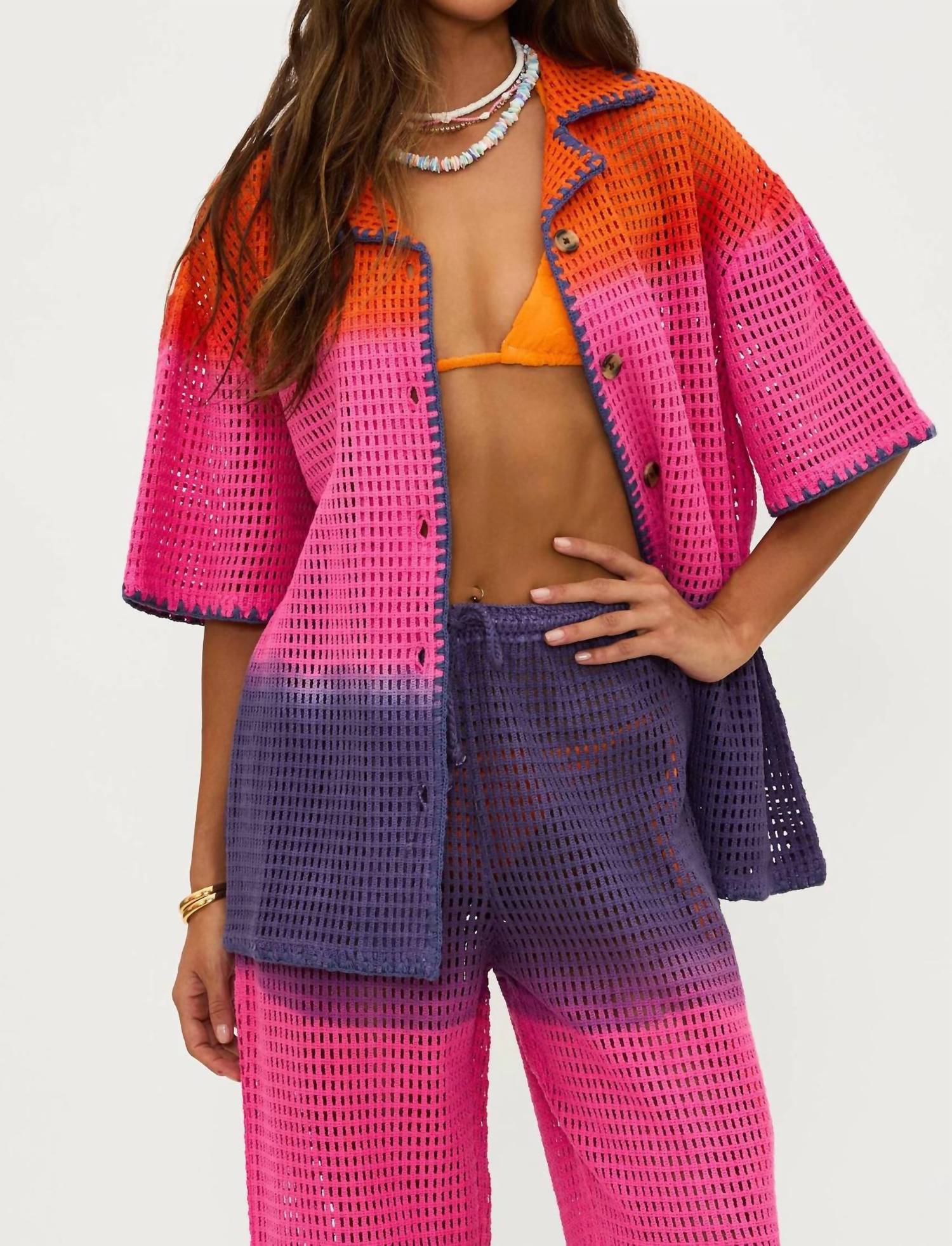 Beach Riot - Ira Button Front Top