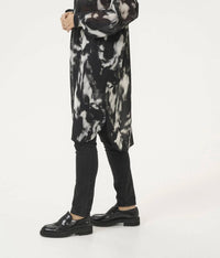 Kaffe - Kaaska Sheer Long Sleeves Shirt Dress