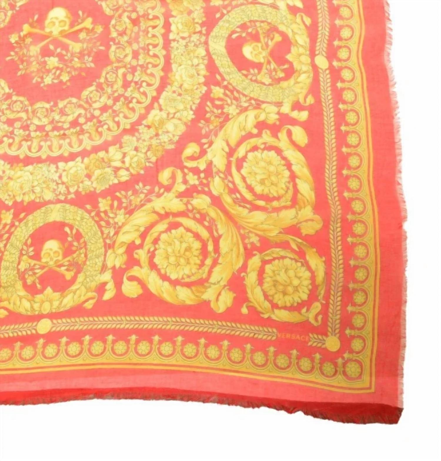 Versace - Women's Baroque-inspired Silk Scarf