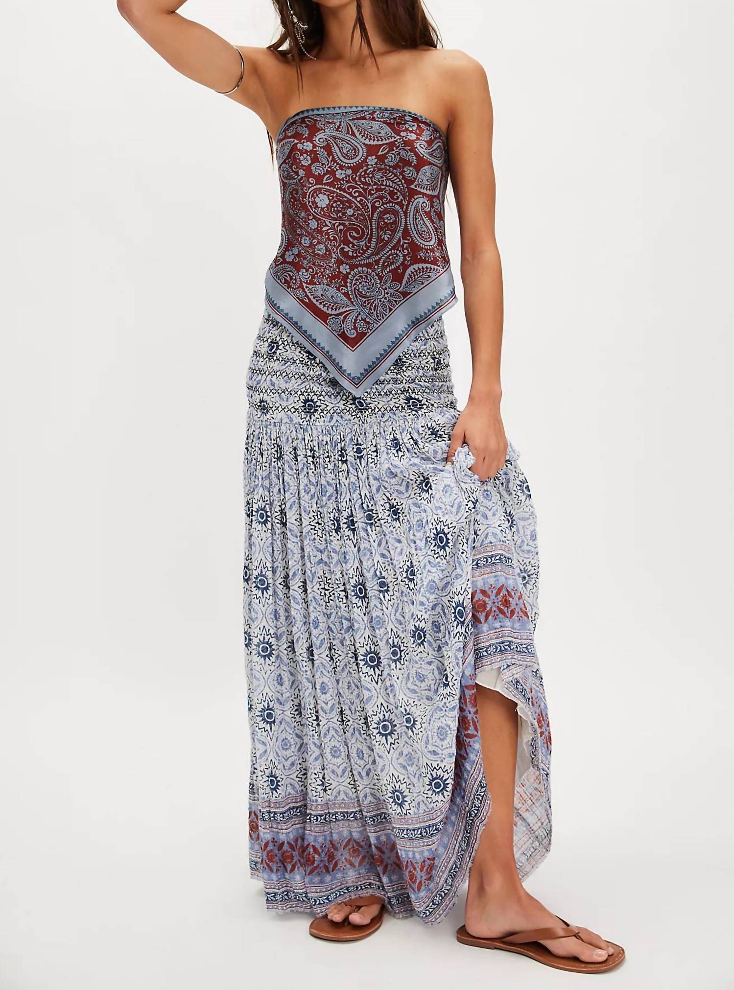 Free People - Bird Ravenna Convertible Maxi Skirt-Dress