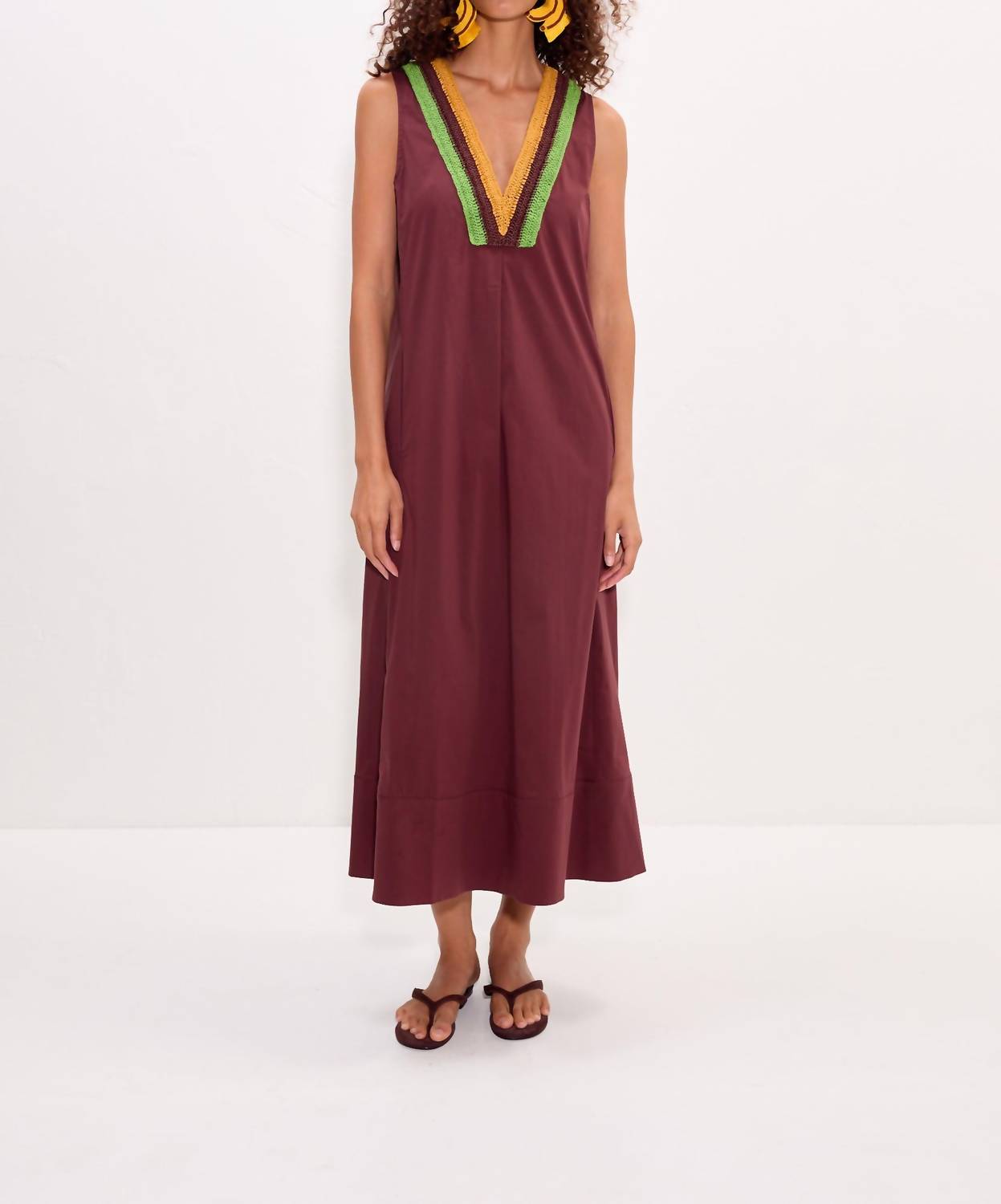 Simon Miller - Mar Crochet Poplin Dress