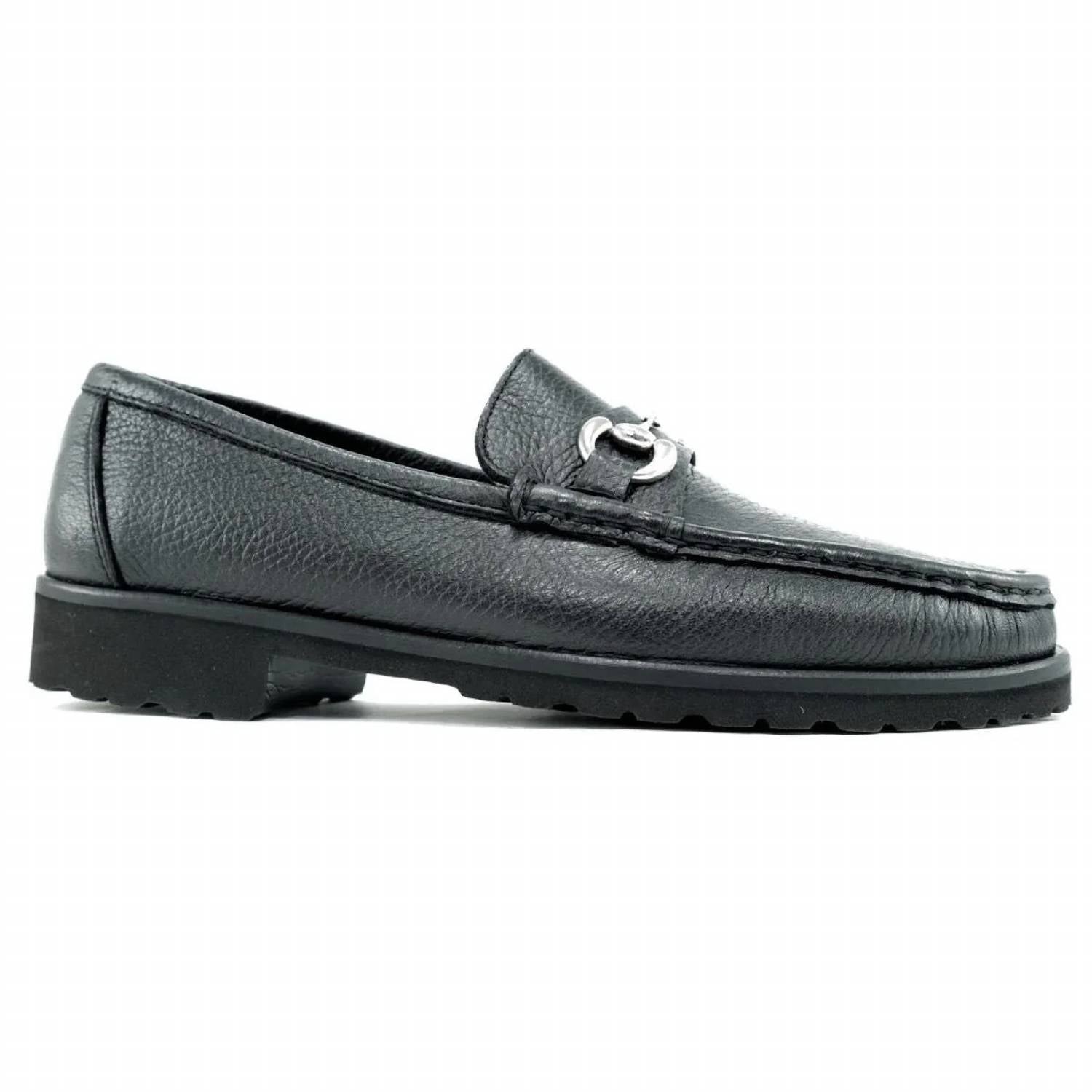 Alan Payne - Men's Walker Ii Genuine Deerskin Bit Loafer