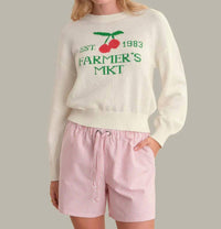 525 America - Bella Graphic Pullover Sweater