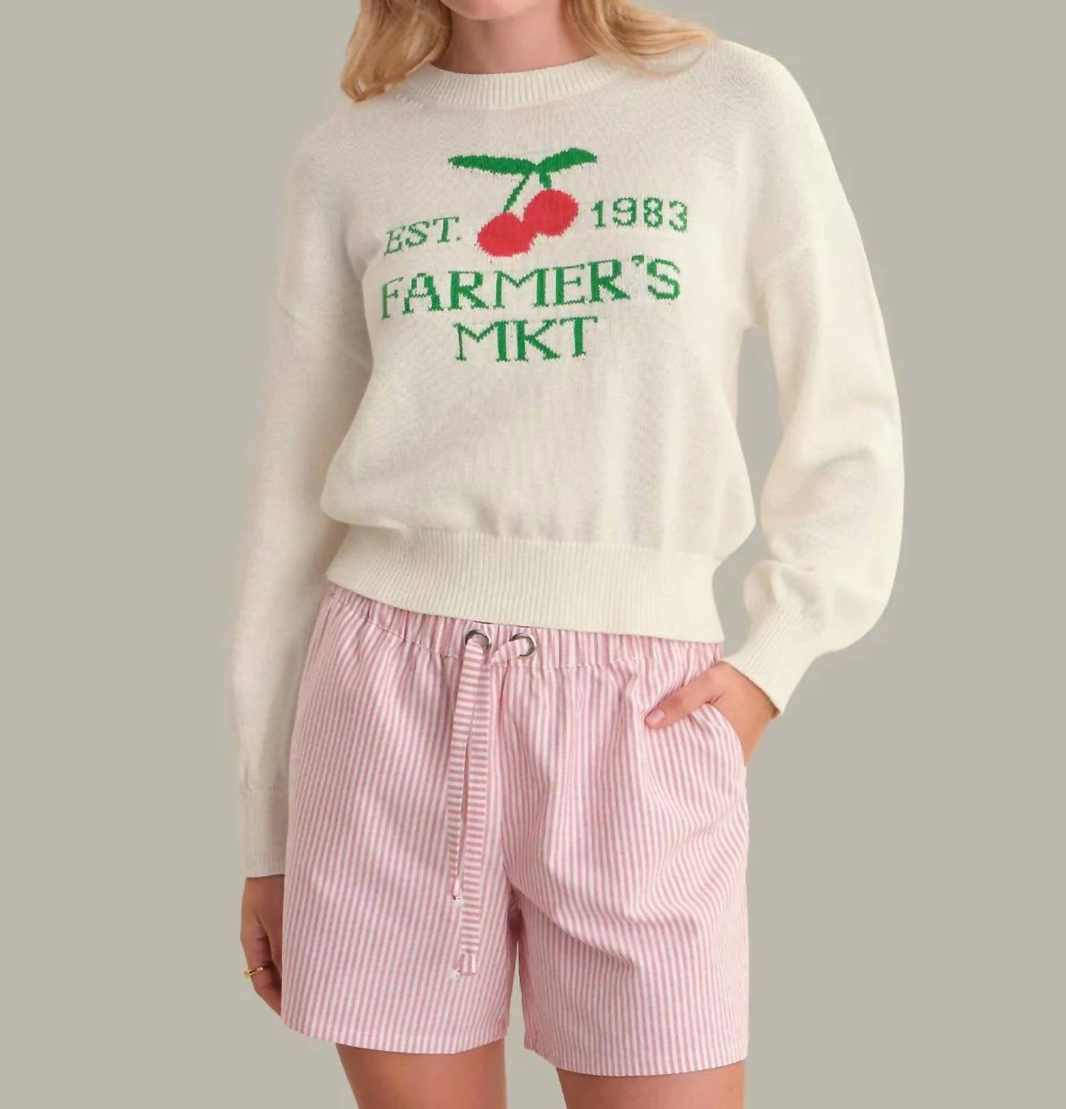 525 America - Bella Graphic Pullover Sweater