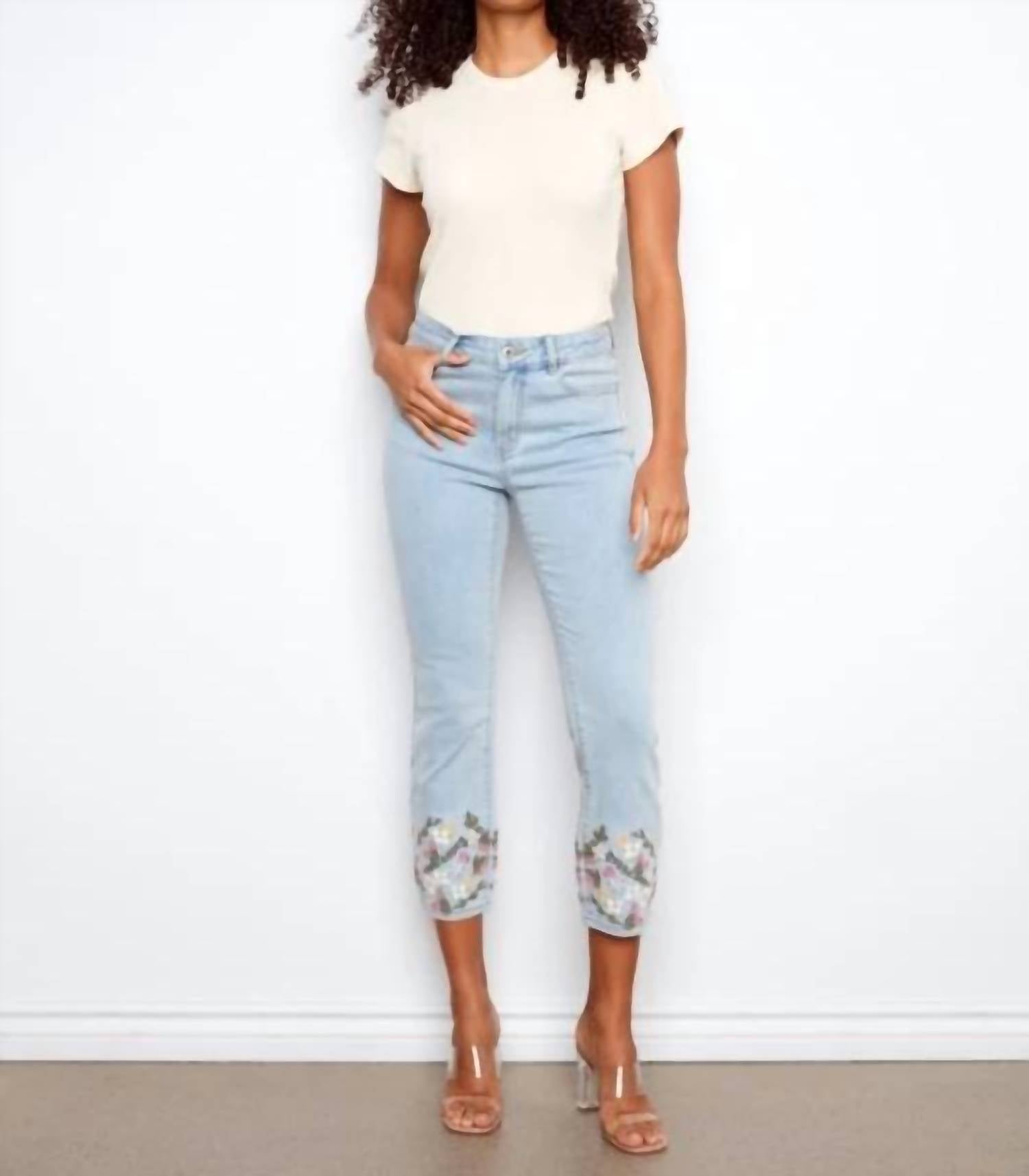 Charlie B - Cropped Slim Stretch Pants