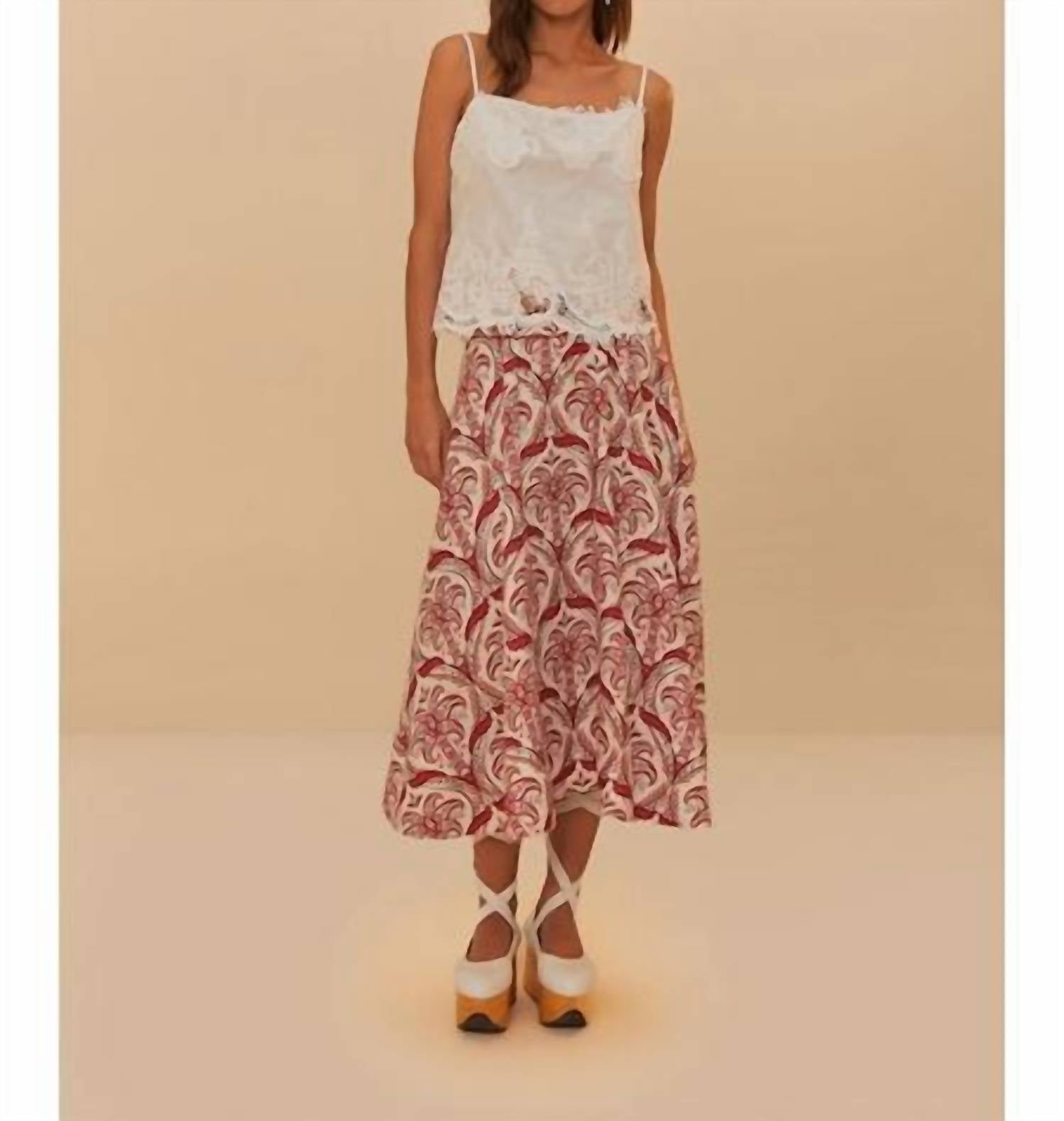 Farm Rio - Sleeveless Lace Top