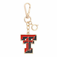 Canvas Style - Women's Texas Tech Raiders Enamel Logo Bag Charm