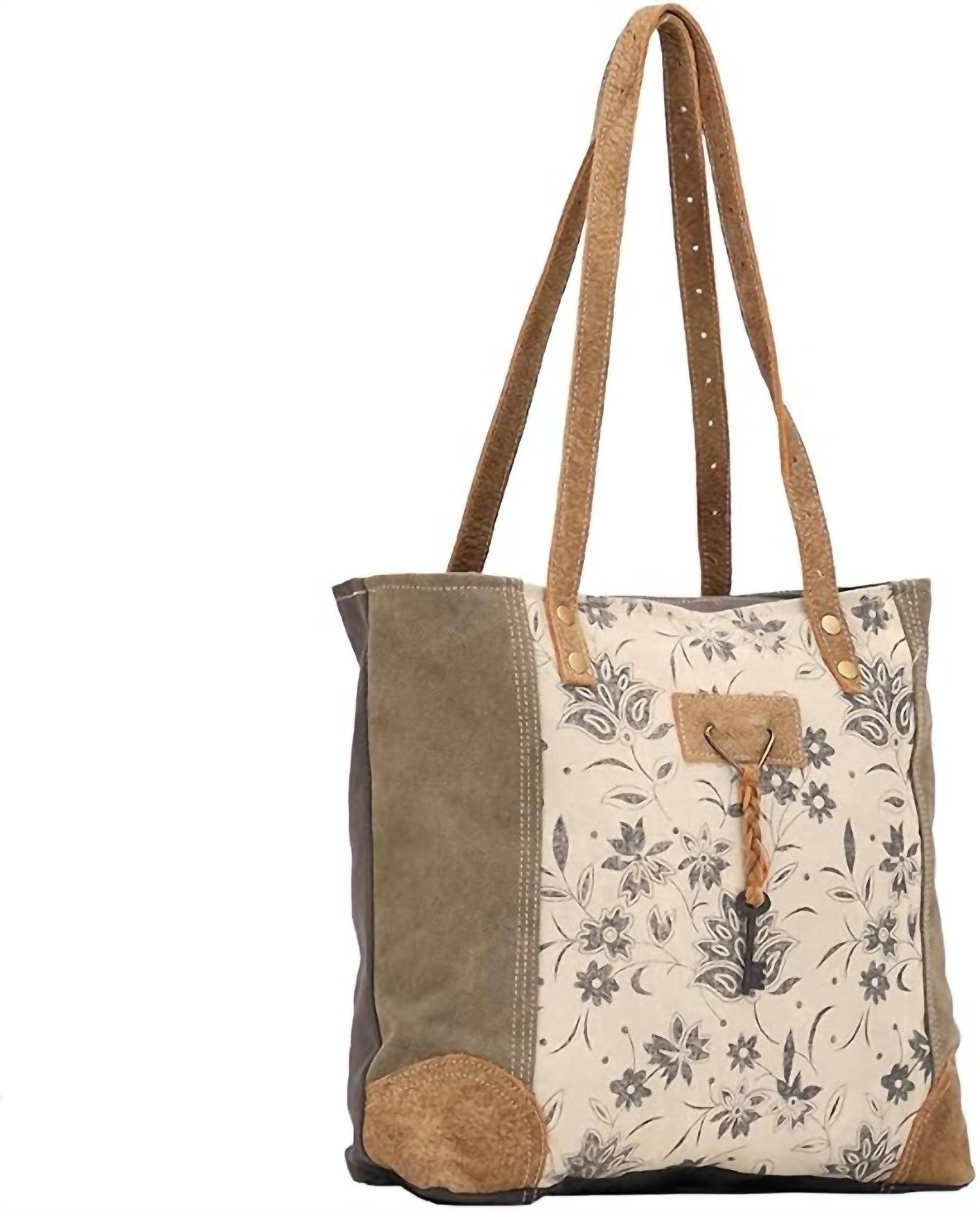 Myra - Women's Cowhide Key Tote Bag