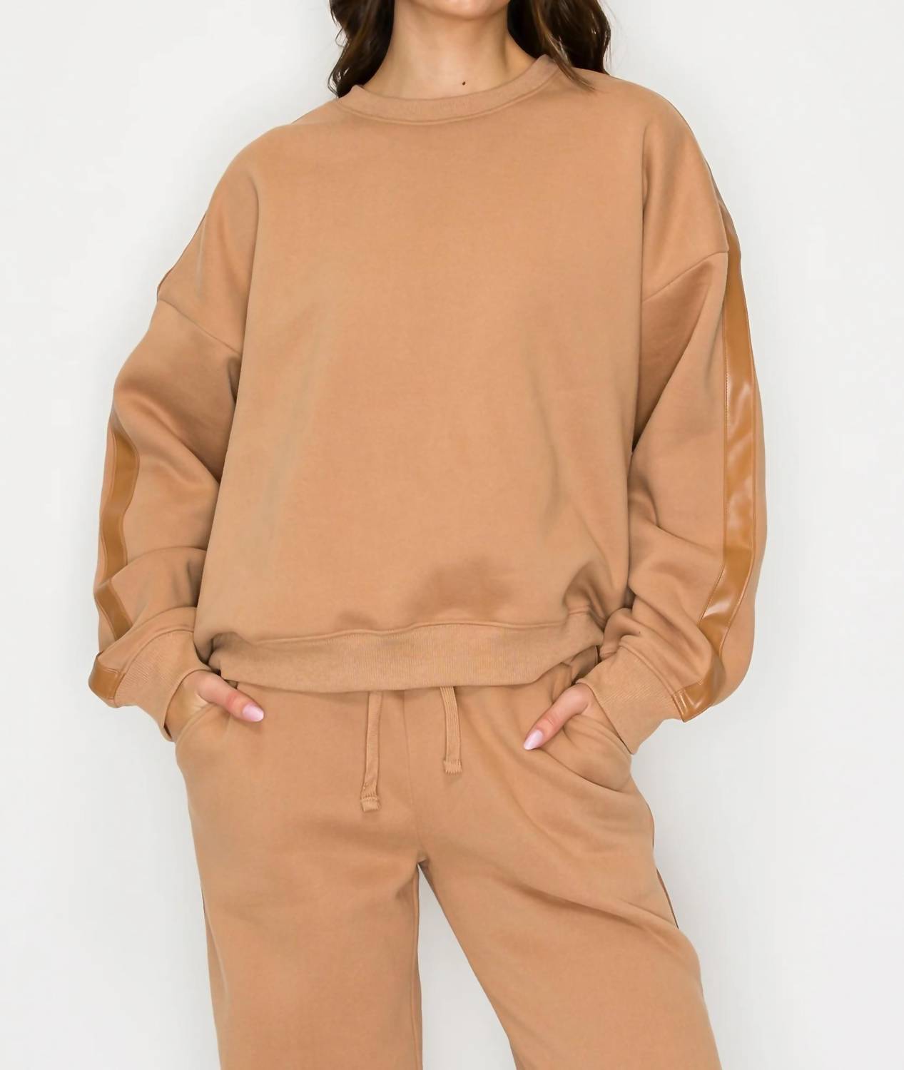 Knit Riot - Stride Track Sweatshirt