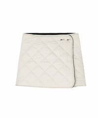 Posherd - Logo Quilted Reversible Padded Wrap Skirt