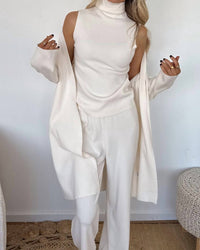 Iscarf - Lilah Open Knit Cardigan