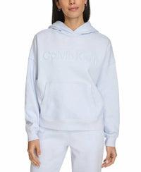 Calvin Klein - Fleece Embossed Logo Pullover Hoodie