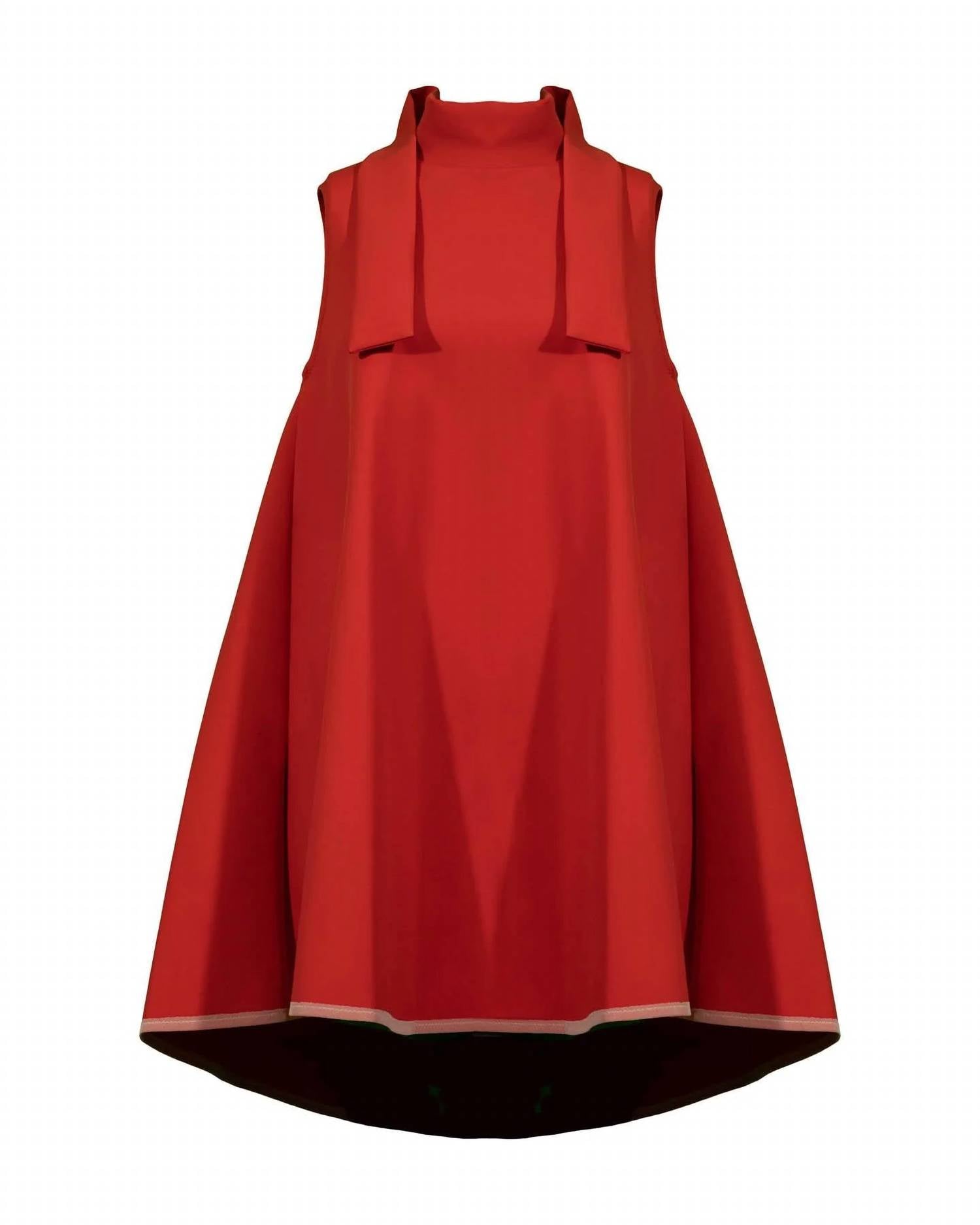 Marie Saint Pierre - Tadeo Sleeveless Easy A Line Dress