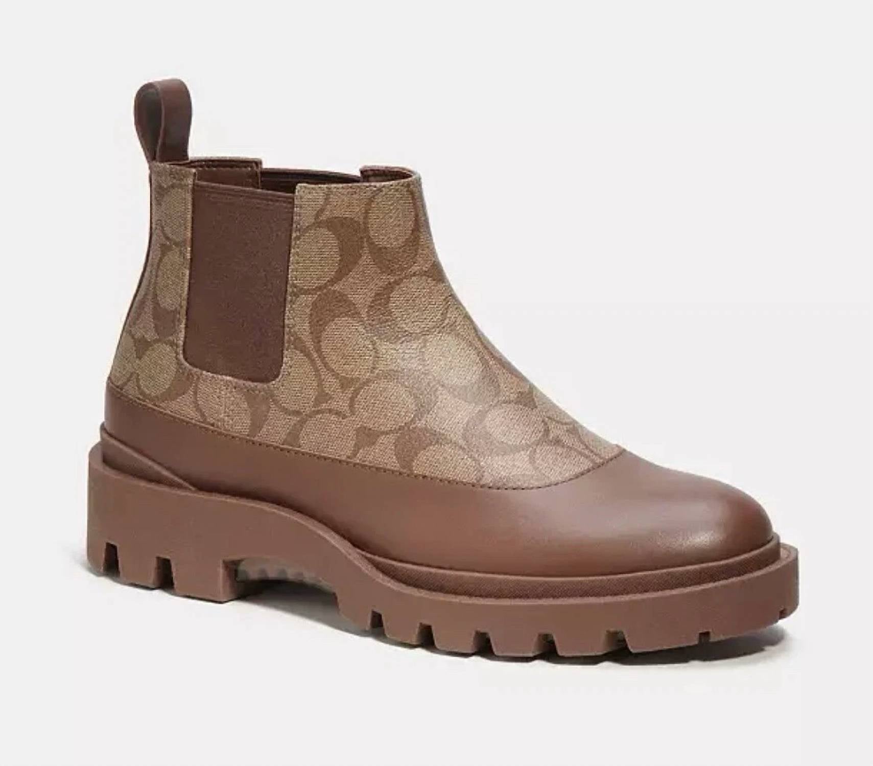 Coach - Men's City Sole Signature Leather Boot