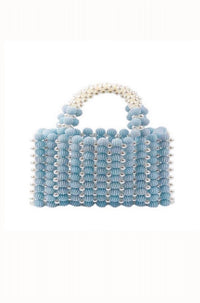 Gemelli - Women's Belle Beaded Pearl Handbag