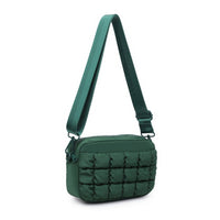 Sol And Selene - Women's Inspiration Quilted Nylon Crossbody Bag