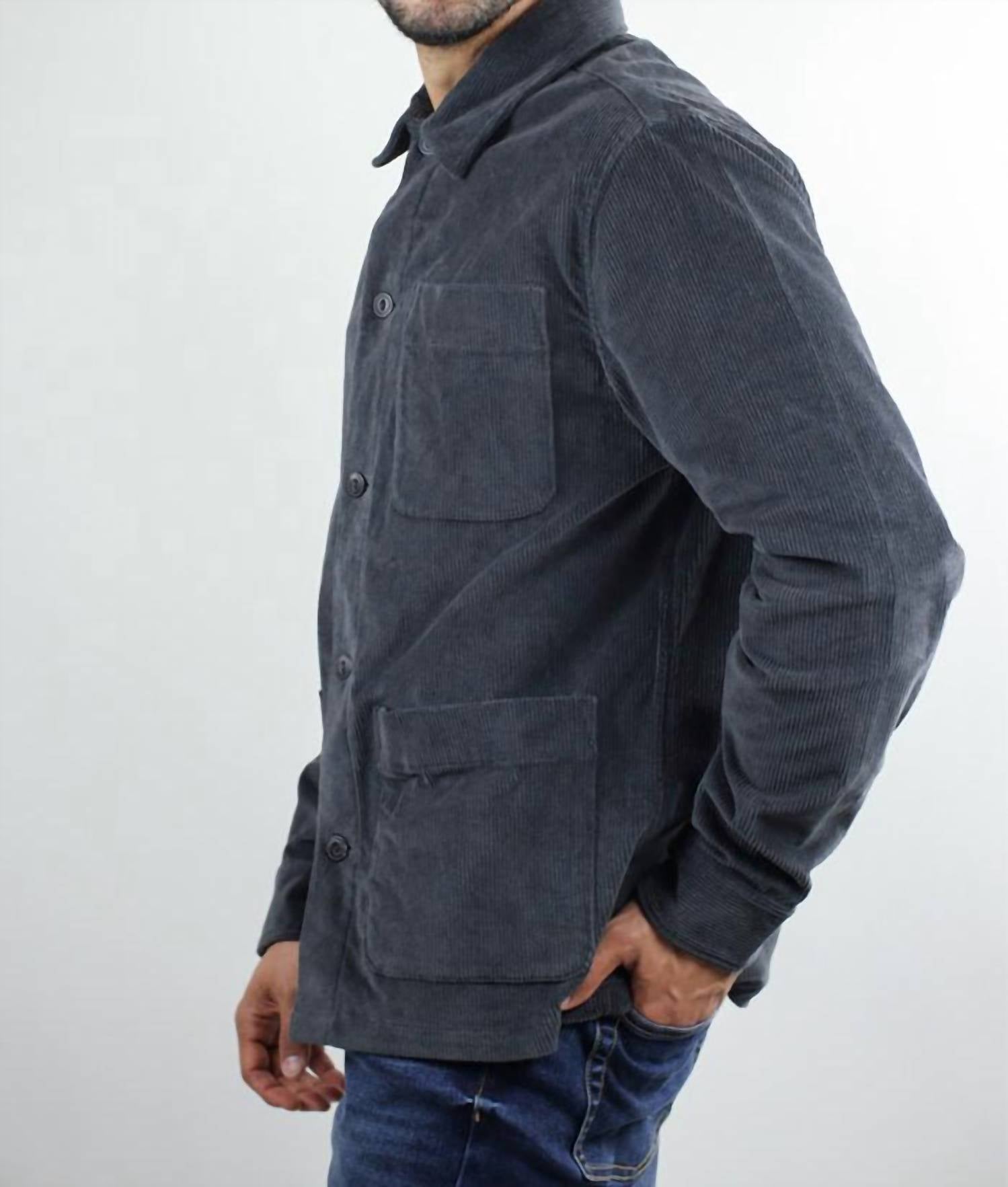 Jachs New York - Stretch Corduroy Chore Coat