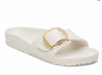 BIRKENSTOCK Women's Madrid Big Buckle EVA 1029633 Sandal in egg shell - women's sandal