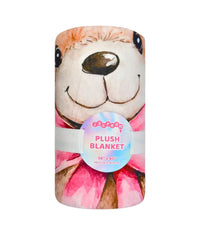 Iscream - Kid's Bella Beary Cute Plush Blanket