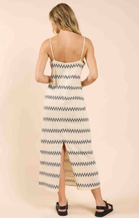 Sadie & Sage - Way Out Zig Zag Weave Maxi Dress