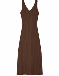 White + Warren - Ribbed Midi Dress