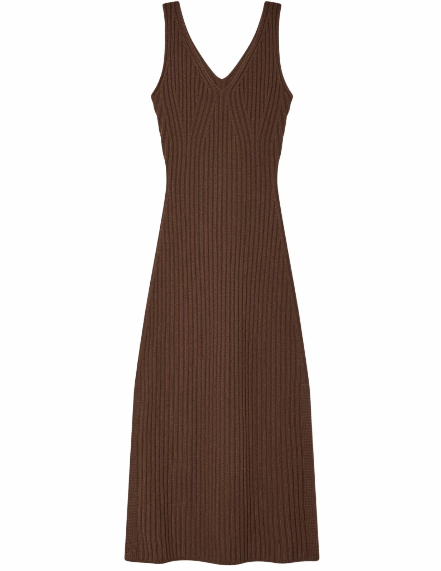 White + Warren - Ribbed Midi Dress