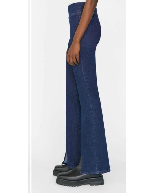 Frame - High-rise Stretch Flare Pull-on Jeans