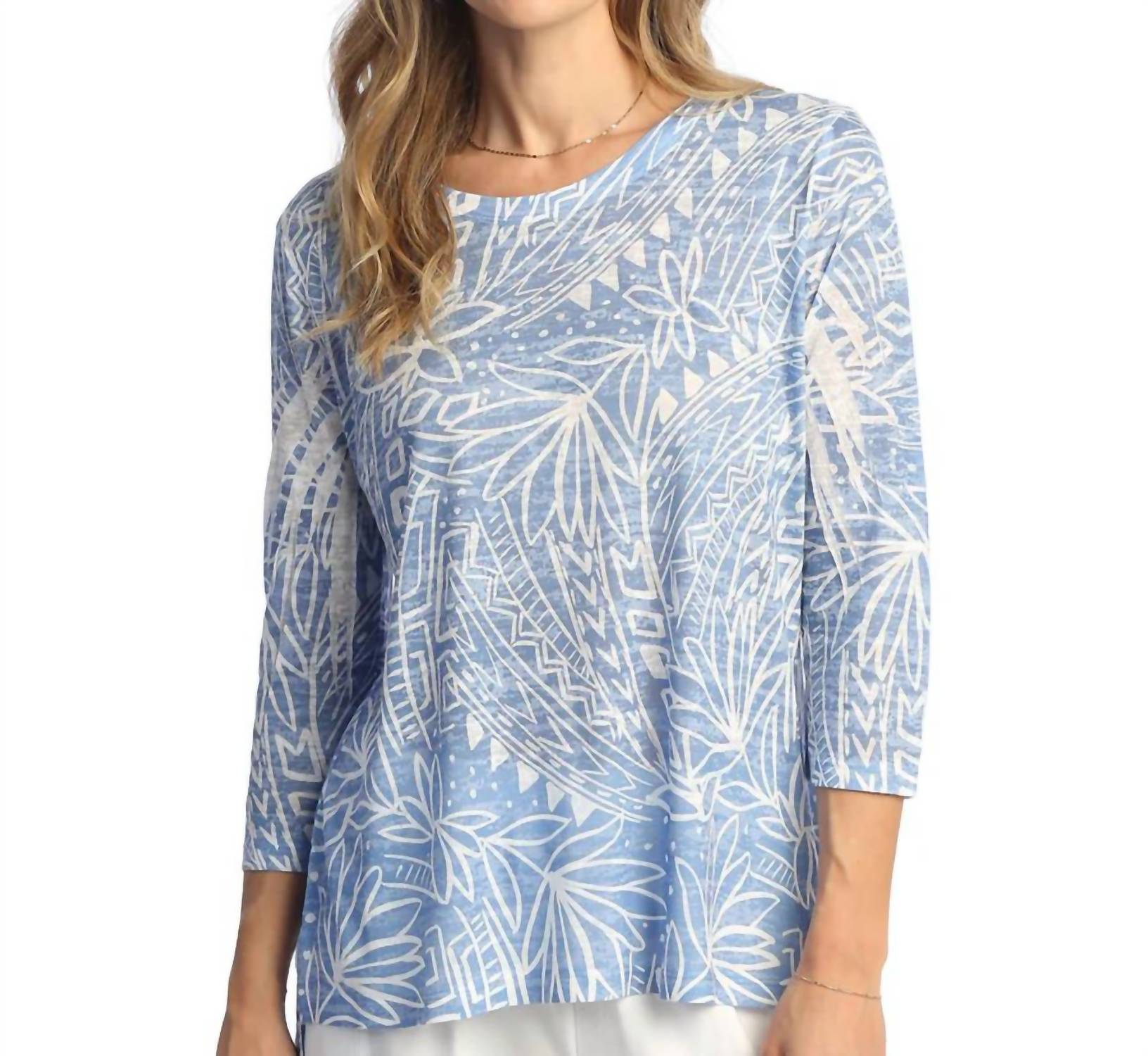 Jess & Jane - Tropic Burnout Sublimation Top
