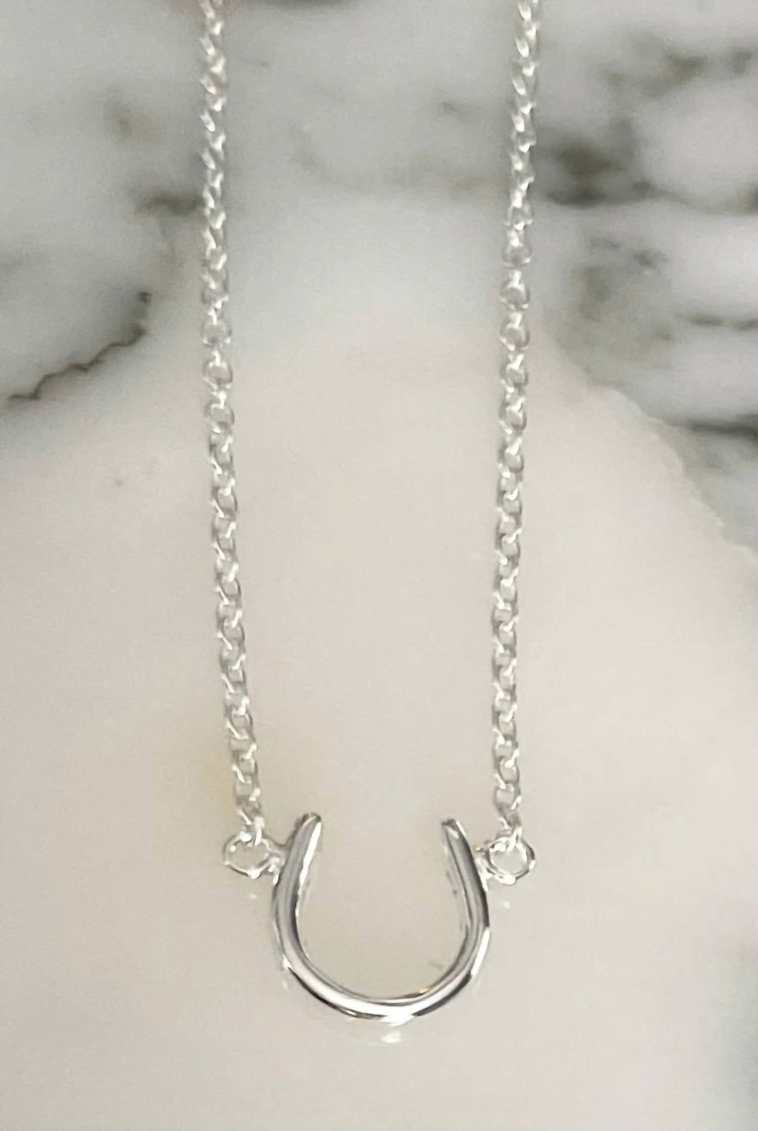Jack And Jewelz - Kid's Lucky Horseshoe Pendant Necklace