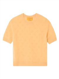 Guest In Residence Compass Sweater Tee in residence compass sweater tee in sorbet - women's t-shirt - view 5