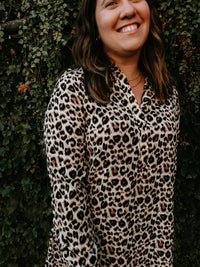 Urban Daizy - Leopard Print Maxi Dress